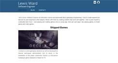 Desktop Screenshot of lewis-ward.com